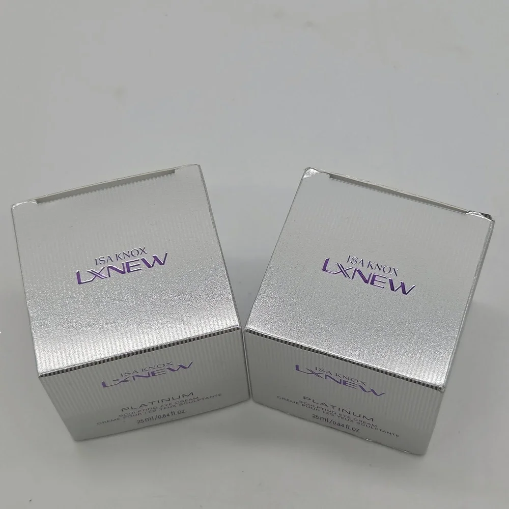NEW Lot Of 2 Avon Isa Knox Lxnew PLATINUM Sculpting EYE Cream 0.84oz / 25mL